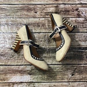 John Fluevog Miracle Resurrection Buckle Mary Jane